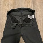 American Eagle  High Rise Washed Black Lace Knee Rip Jeggings Photo 2