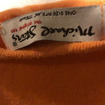 Michael Stars  Orange V Neck Short-Sleeve Shirt Photo 5