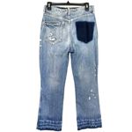 AYR Women’s STYK Cropped Distressed High-rise Jean size 27 Photo 5