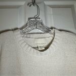 Cynthia Rowley  Cream Soft Chenille Pullover Sweater size L Photo 2