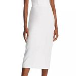 AQUA Rhinestone Embellished Strapless Crepe Midi Dress Size 6 NWT Photo 0