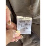 Storia Floral Gray/Purple Deep V Tie Chiffon Tie 3/4 Sleeve Midi Dress Size S Photo 11