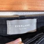 Everlane  Black The Arc Jeans Womens 29 Wide Leg Cropped Denim Casual High Rise Photo 8