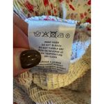 Sokie Collective Shirt Women Small Greenwich Floral Puff Sleeve Smocked Top NWT White Photo 9