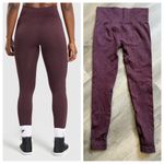Gymshark Leggings High Rise Adapt Fleck Purple Workout Small Used Photo 4