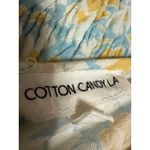 Cotton Candy LA Multicolor Floral Smocked Sleeveless Halter Mini Pencil Dress S Photo 2