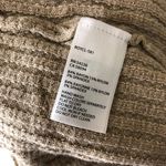 Royal Robbins  Tahoe Cardigan Sweater Draped Open Front Beige Ribbed Size M Photo 3