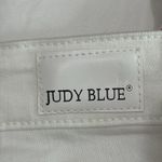 Judy Blue  Skinny Fit White Stretch Denim Factory Ripped and Distressed Jeans 29 Photo 11