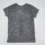 Nike Tee Women’s Workout Shirt Running Athletic Heathered Gray Size XL Running Photo 4