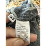 Sleeper  Brigitte Linen Sunflower Black Yellow Floral Midi Dress XS  Puff Sleeve Photo 5