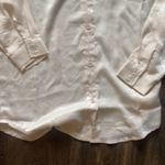Kittenish DOVE SATIN BUTTON DOWN Photo 3