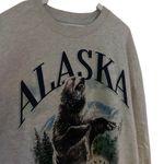 Me 87 clothing company Alaska the last frontier graphic sweatshirt grizzly bear White Size XXL Photo 2