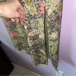 Sigrid Olsen Sport Sundress 6 Midi Boho Floral Print V Neck Dress Photo 5