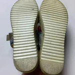 Just Fab Snake Double Strap Platform Espadrille Slides Size 9. Big Buckle Photo 3