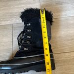 Khombu Nordic 2 women’s black suede leather winter snow boots size 7M Photo 9