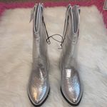 Arizona Jeans  Co Maybrook Silver Cowgirl Boots Photo 1