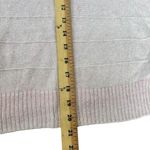 Pink 100% Linen‎ Knit Sweater Sz XS Soft Girl Coquette Preppy Cottage Core Photo 4