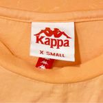 Kappa  Size XS Logo Pink/Salmon Color Block Tshirt Photo 2