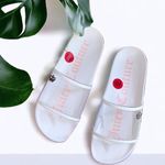 Juicy Couture NEW  Wyndow Slide Clear Slip On Logo Sandal Photo 1