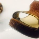 Oscar de la Renta brown leather heels Photo 5