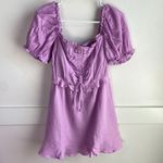 Show Me Your Mumu NWOT  Bright Lilac Sophie Mini Dress Photo 3