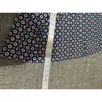 Leslie Fay Vintage Midi Skirt Women's Petite 16P Medallion Print Pleated Pull On Photo 5