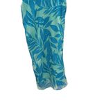 Amanda Uprichard  Rosalinda Off-Shoulder Dress Tropical Print Green Blue Size XS‎ Photo 10