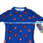 Burton  NWT Women's XS Blue Lips Print Dryride First Layer Long Sleeve Top Photo 6