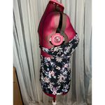 Ambrielle tankini top swimsuit floral black pink purple underwire Size XL Photo 5