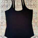 Free People Movement NWOT black active yoga spaghetti strap tank top Photo 1