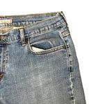 Levi's  505 Straight Leg Jeans Mid-Rise Stretch Light Washed Denim Women 12M Photo 5