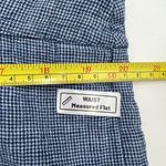 Poetry Linen Button Through Dress Blue Midi Photo 5