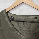 I JEANS BY BUFFALO | Olive Green Splatter Print V Photo 3