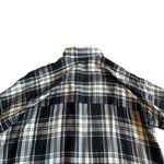 Madewell Black Plaid Shirt Dress Mini Length Short Sleeve Size XS Women's Photo 6