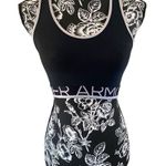 Under Armour Racerback Sports Bra Athleisure Workout Yoga Sporty Photo 0