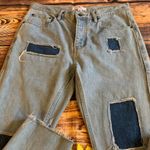 Lord and Taylor Laboratory  size 34 patchwork jeans Photo 1