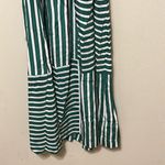 Robert Rodriguez Robert‎ Rodriguez Silk Cold Shoulder Striped Midi Dress Size Medium Photo 8