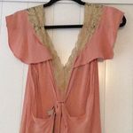 ASOS long coral cap sleeve maxi dress Photo 3