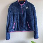 Nike SPORTSWEAR SHERPA PLUSH FLEECE ZIP CROP SWEATSHIRT SIZE 1X Photo 4