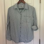 Kut From The Kloth KFTK Floral Print Button Down Shirt Photo 1