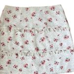 Princess Polly Skirt Adelina Mini Floral White Size 4 Photo 2