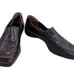 Paul Green Munchen Womens Brown Leather Slip-On Loafers Size 6 SKU 7722 Photo 0