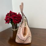 BRANGIO Italy Matte Twinkle Hearts Vegan Leather Handbag Pink Photo 5