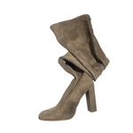 Steve Madden  Taupe Over-The-Knee Block Heel Suede-Look Boots Size 7.5 Photo 2