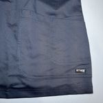 Grey's Anatomy Grey’s Anatomy Women Snap Front Scrub Jacket Size 4X Dark Gray New With Tags Photo 3
