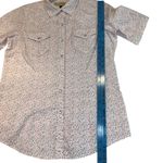 Bit & Bridle  Womens Short Sleeve Floral Western Button Up Shirt Size M Photo 8