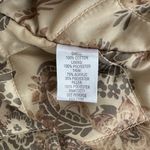 Vintage Sonoma Faux Fur Corduroy Penny Lane 70s Style Coat Size Large Green Photo 5