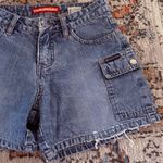 Unionbay Vintage Y2K Cargo Denim Shorts Size 3 Blue 100% Cotton Photo 1