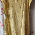 Disney New With Tags  Winnie The Pooh Yellow Nightshirt Tunic Faces Size Medium Photo 7