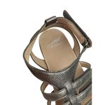Dansko * Athena Sandals Womens 39 Silver Metallic Strappy Comfort Resort Travel Photo 13
